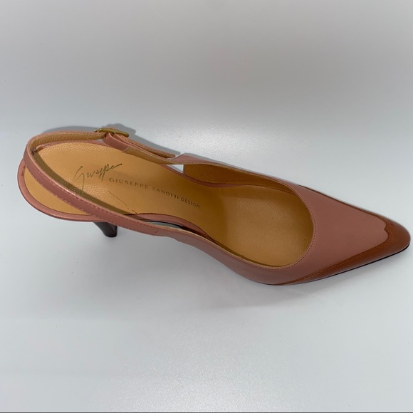 Like New! Giuseppe Zanotti Taupe Pink Pumps - Picture 8 of 16